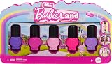 Barbie Mini Barbie Land 5-Pack Fashionistas Dolls 1.5-inch Nail Polish view 4