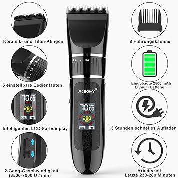 aokey hair clippers review
