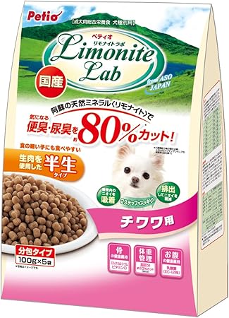 Amazon ペティオ Petio ドッグフード リモナイトラボ チキン チワワ用 500g ペティオ Petio ペット用品 通販