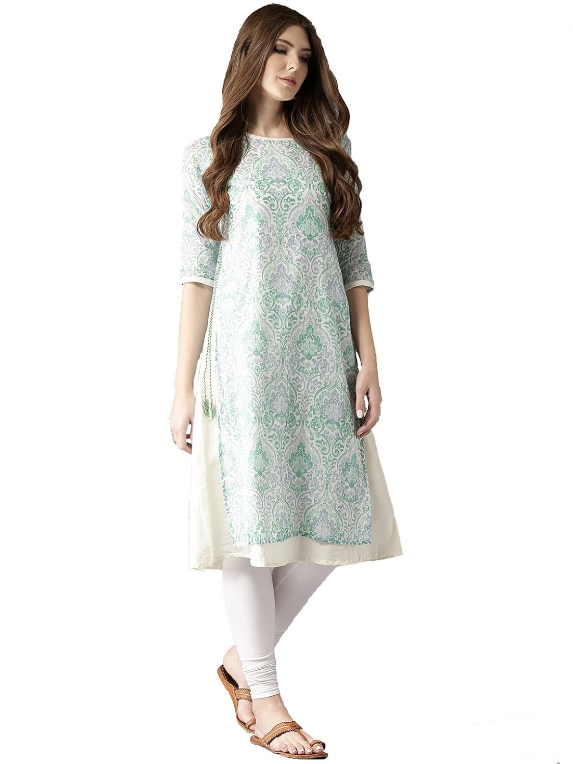 amayra women's cotton a-line kurti