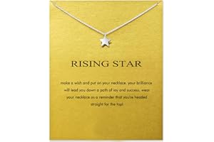 Baydurcan Friendship Anchor Compass Necklace Good Luck Elephant Pendant Chain Necklace with Message Card Gift Card