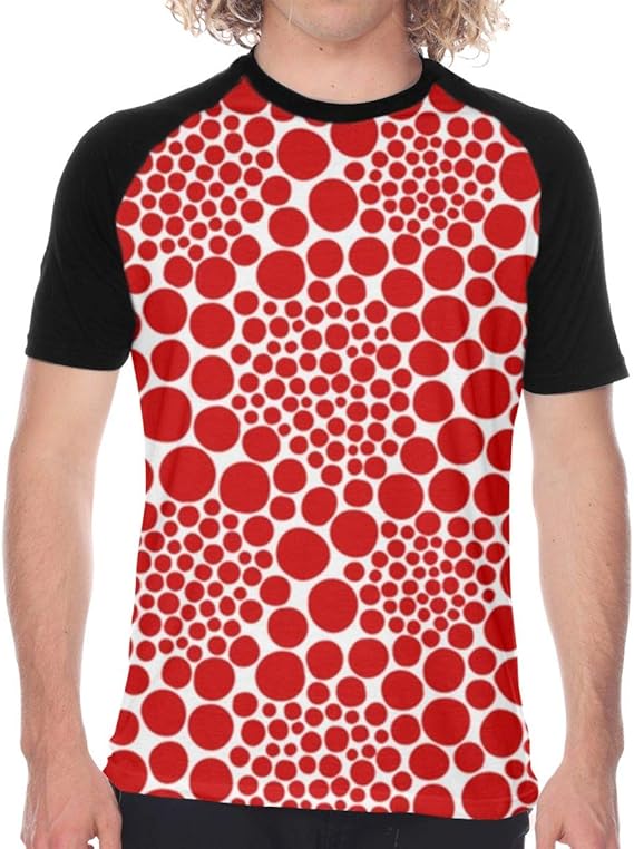 Amazon Co Jp ティーシャツ メンズ 赤い 水玉 Tシャツ野球 ラグランtシャツ 半袖 トップス ショートスリーブ ロゴラグランt ロンt シンプル かわいい 通勤 カットソー プリント スポーツウェア クルーネック おしゃれ 春夏 Clothing Accessories