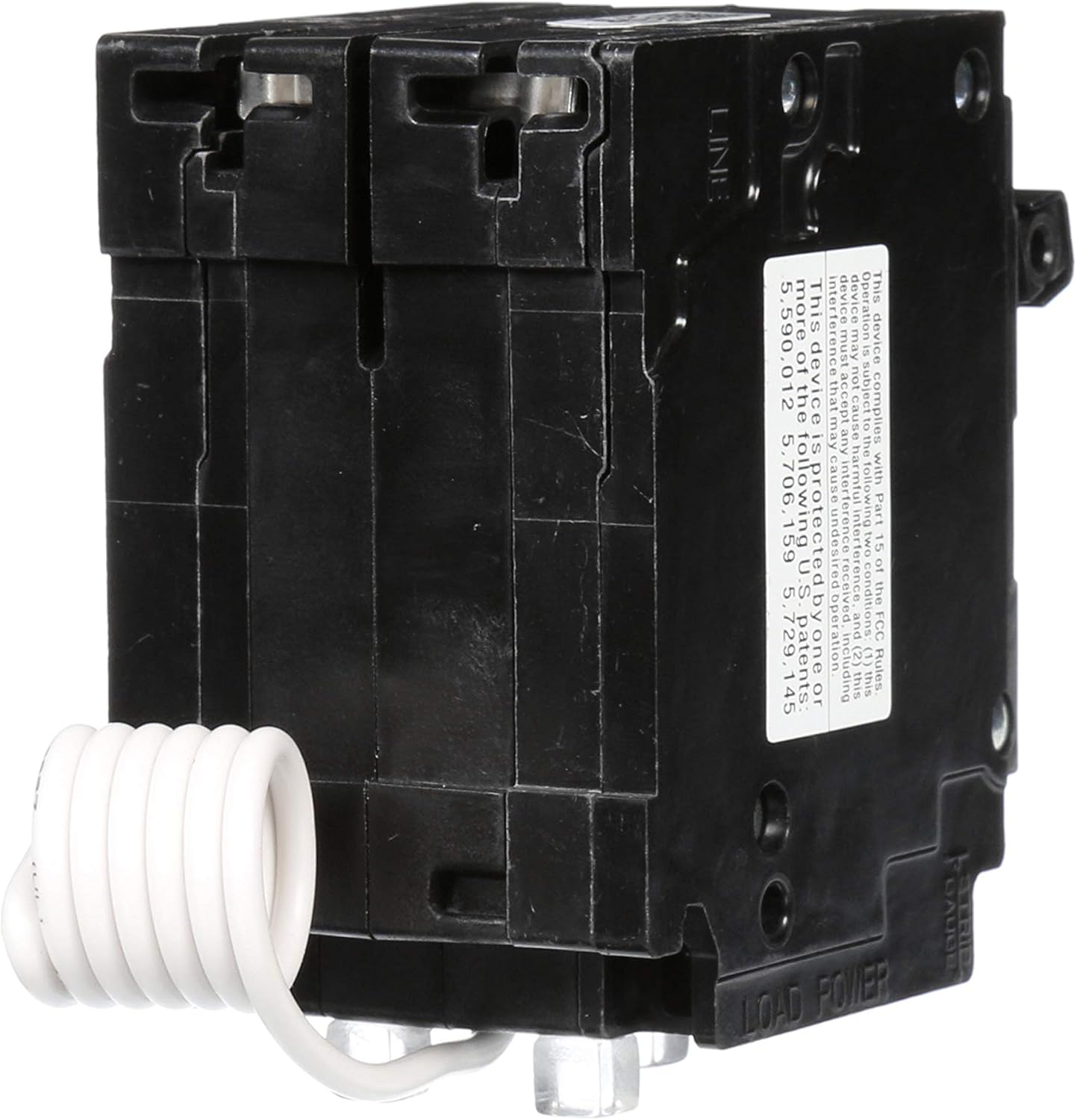 Siemens Q220AFCP 2-Pole 120-Volt combination type arc fault circuit interrupter, Clamshell Packaging - Circuit Breaker Panels - 