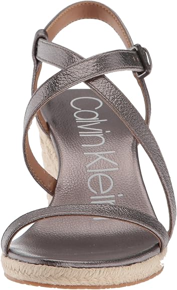 calvin klein women's bellemine wedge sandals