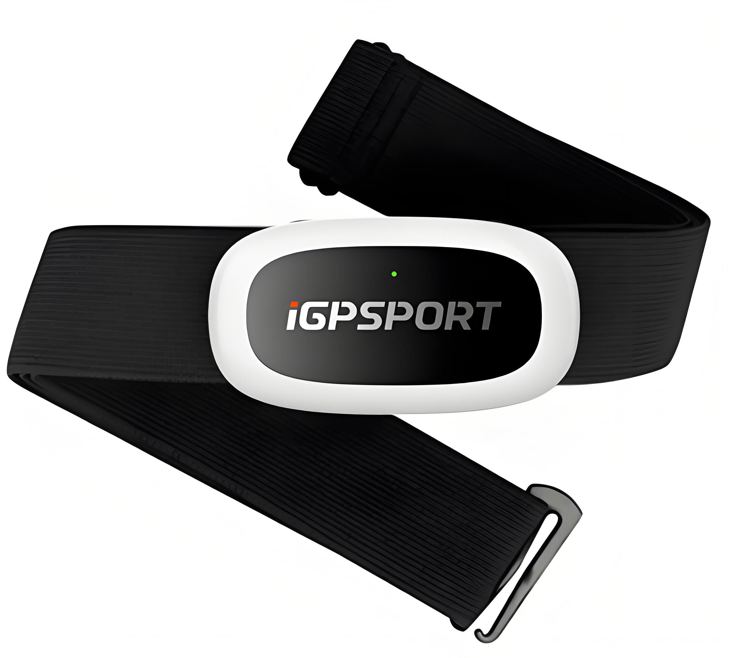 iGPSPORT HR40 Heart Rate Monitor Sensor Bluetooth & ANT+ for Fitness Tracker,Soft Chest Strap Belt Monitor Fitness Equipment for iPhone Android and Bike Computer