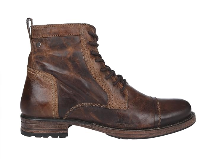 Buy Jack Jones Men S Tan Boots 9 Uk India 43 Eu 12138303 At