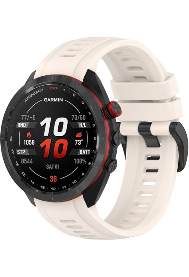 Amazon.com: Band for Garmin Approach S60/S62/S70 47mm, Quickfit