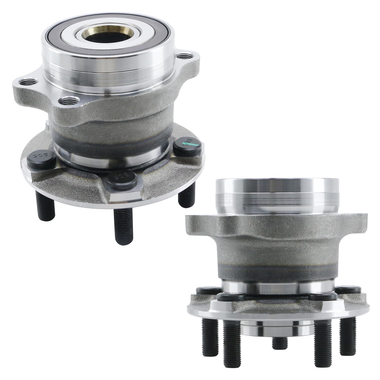 Photo 1 of Rear Wheel Bearing and Hub Assembly New 512518 x2 Replacement for Subaru Crosstrek 2016-2020, Impreza 2012-2019, Forester 2014-2018, XV Crosstrek 2013-2015, with ABS & 5-Lug