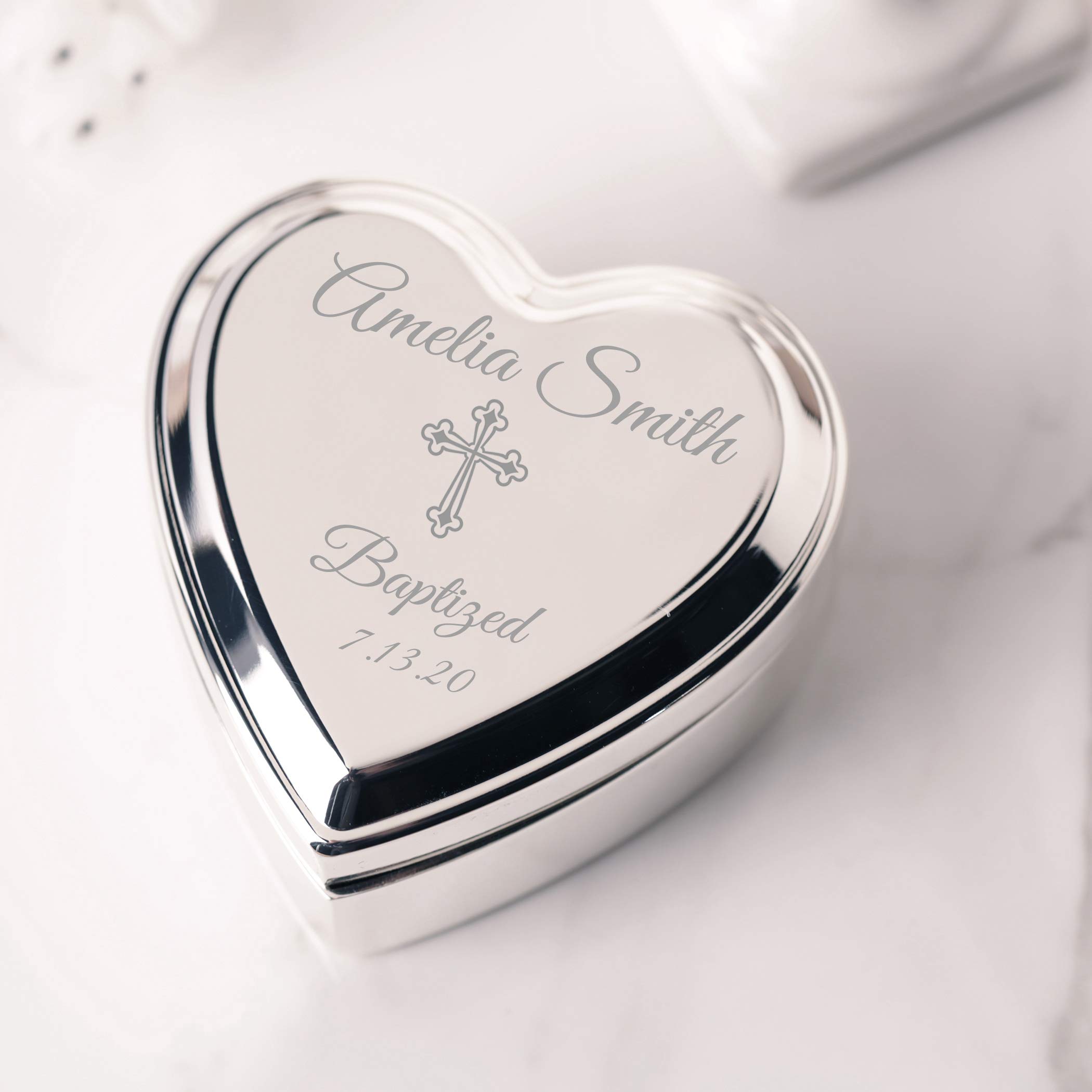 Heart Jewelry Keepsake Box