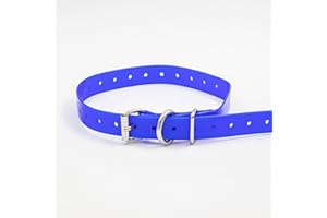 EveryPet Universal 27 ½” X ¾” Replacement Band Strap for Dog Training Collar - Adjustable Waterproof TPU for Remote E-Collar, Static/Vibration Shock Trainer, Fits Most Bark Control & Obedience Devices