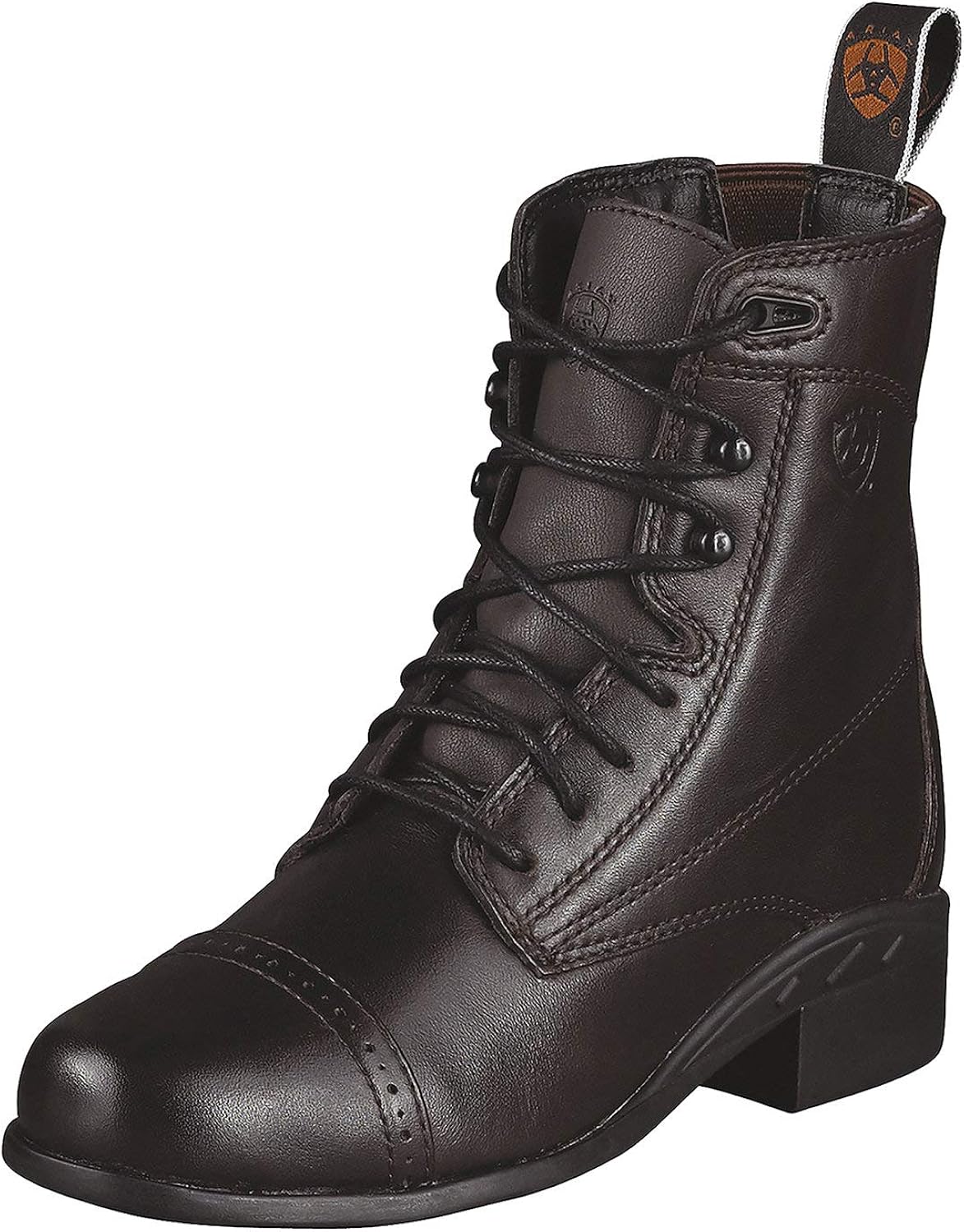 ariat black leather boots