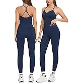 MOOSLOVER Women 2 Piece Workout Sets Halter Sports Bra Butt Lifting Leggings Gym Yoga Outfits