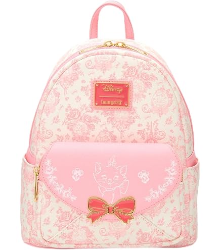 Loungefly Disney The Aristocats Marie Floral Allover-Print Mini Backpack WDBK0335
