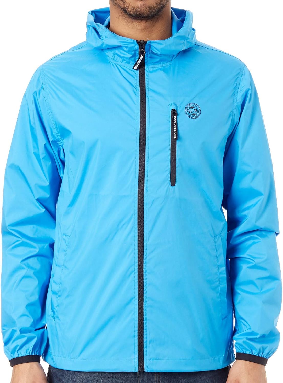 DC Shoes Dagup WaterResistant Hooded Windbreaker for Men Men