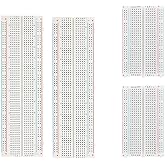 4PCS Breadboards Kit Include 2PCS 830 Point & 2PCS 400 Point Breadboard, Solderless Breadboards for Arduino Bread Boards Elec