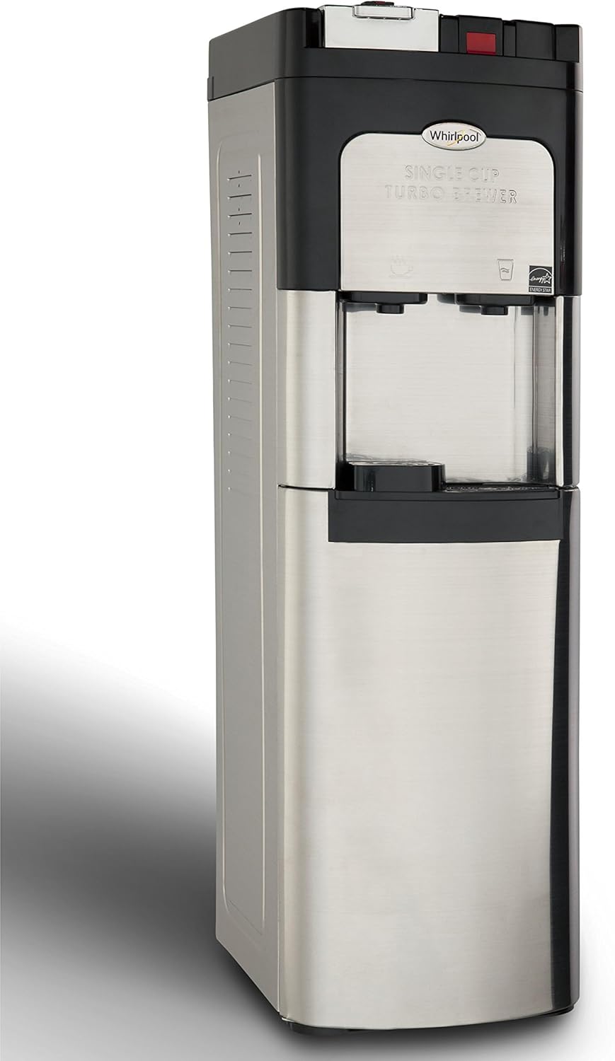 whirlpool commercial single serve coffee maker and bottom load water cooler