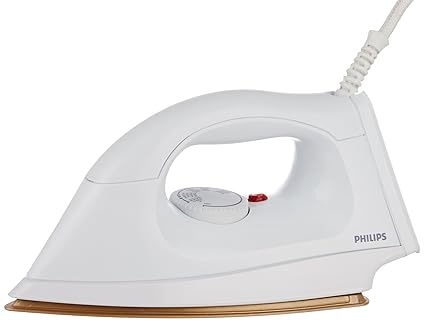 Philips HI114 1000-Watt Golden American Heritage Soleplate Dry Iron