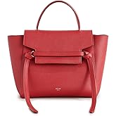 What Goes Around Comes Around Women's Pre-Loved Celine Red Grained Calfskin Micro Belt Bag, Red, One Size