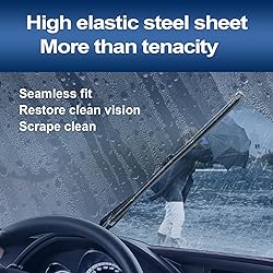 HRSNO 18"+18" Windshield Wipers With 13" Rear Wiper