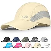 GXCROR Running Hat for Men Women Quick-Dry Baseball Cap UPF50+ with Breathable Mesh, Adjustable Hook & Loop for Outdoor