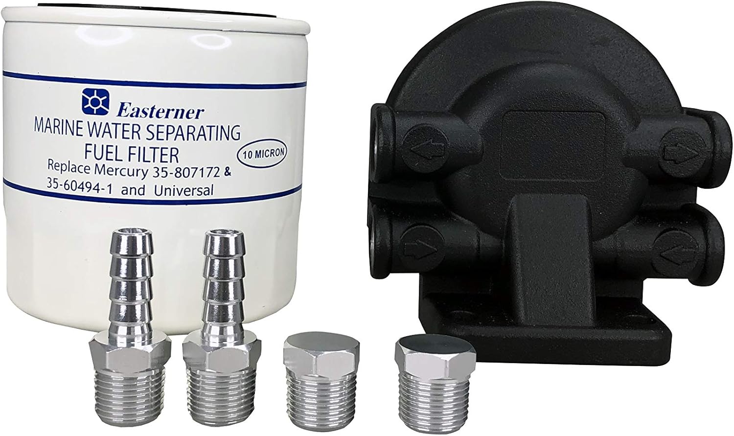Pactrade Marine Boat Spin-On Fuel Filter Water Separator Kit Mercury Type: Sports & Outdoors