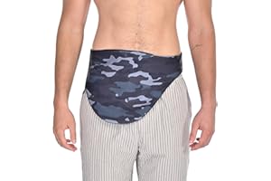 wearwan Colostomy Bag Covers for Women and Men, Ostomy Bag Covers, Ostomy Belt Abdomen(Camouflage, L)