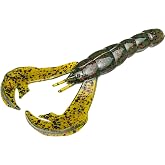Strike King Rage Craw Fishing Lure, Soft Plastic Craw