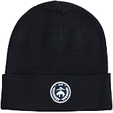 Brooks Brothers Men’s Double-Layer Merino Blend Knit Beanie with Logo Patch