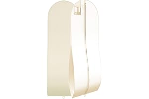 YOUR BAGS GARMENTUM Your Bags Dress Bag for Gowns & Formal Dresses - Hanging Garment Bags for Travel Women - 72" Extra Long Garment Bags for Hanging Clothes - Extra Large Wedding Dress Garment Bag - 10" Gusset