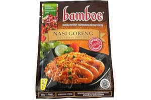 bamboe - NASI GORENG - INDONESIAN FRIED RICE - 6 x 1.4 OZ / 40 g / Product of Indonesia by Bamboe