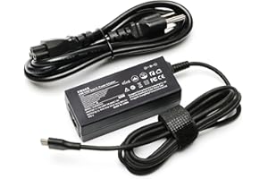 EMAKS 45W 65W Type C 𝐔𝐒𝐁 𝐂 𝐂𝐡𝐫𝐨𝐦𝐞𝐛𝐨𝐨𝐤 𝐂𝐡𝐚𝐫𝐠𝐞𝐫 SM45CL SM65CL-01 ‎SK90200325 for HP Chromebook X360 Laptop/Lenovo Thinkpad/Yoga,Dell Chromebook 3100,Asus,Samsung,Acer,Google Power Cord