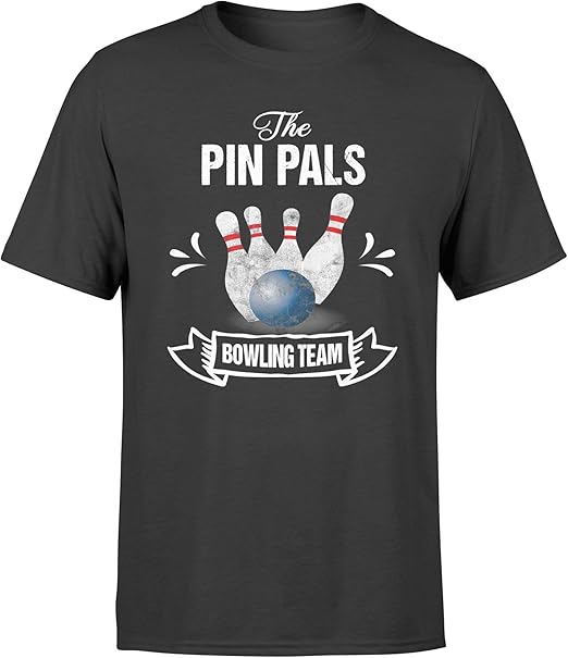 Bowling Team T Pin Pals Bowling TShirt Standard TShirt Amazon.de