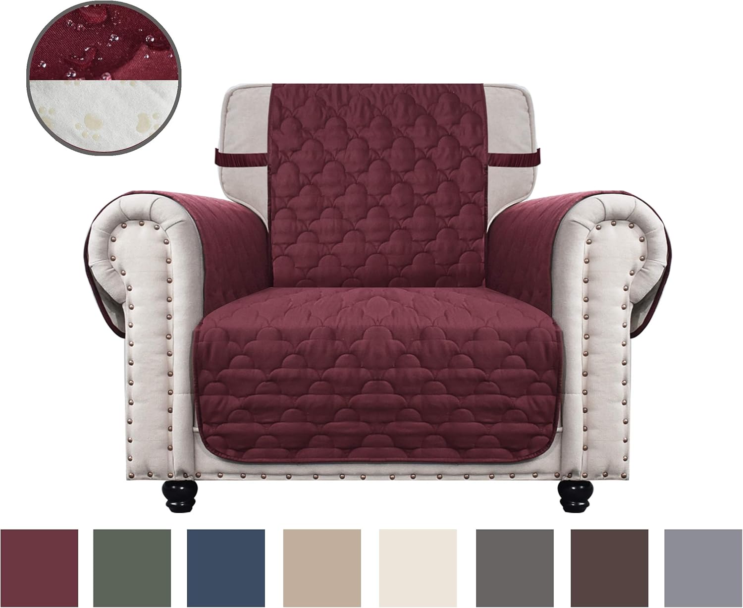 Best sofa cover for pets non slip with pockets