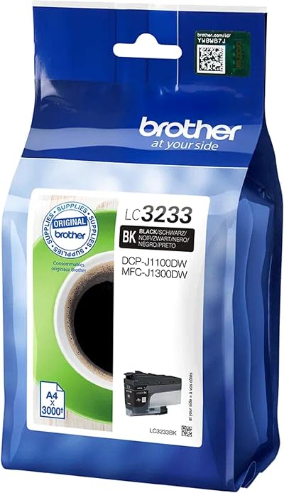 Brother Black Ink Cartridge 3000 Pages ISO