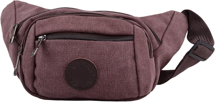 burgundy bum bag