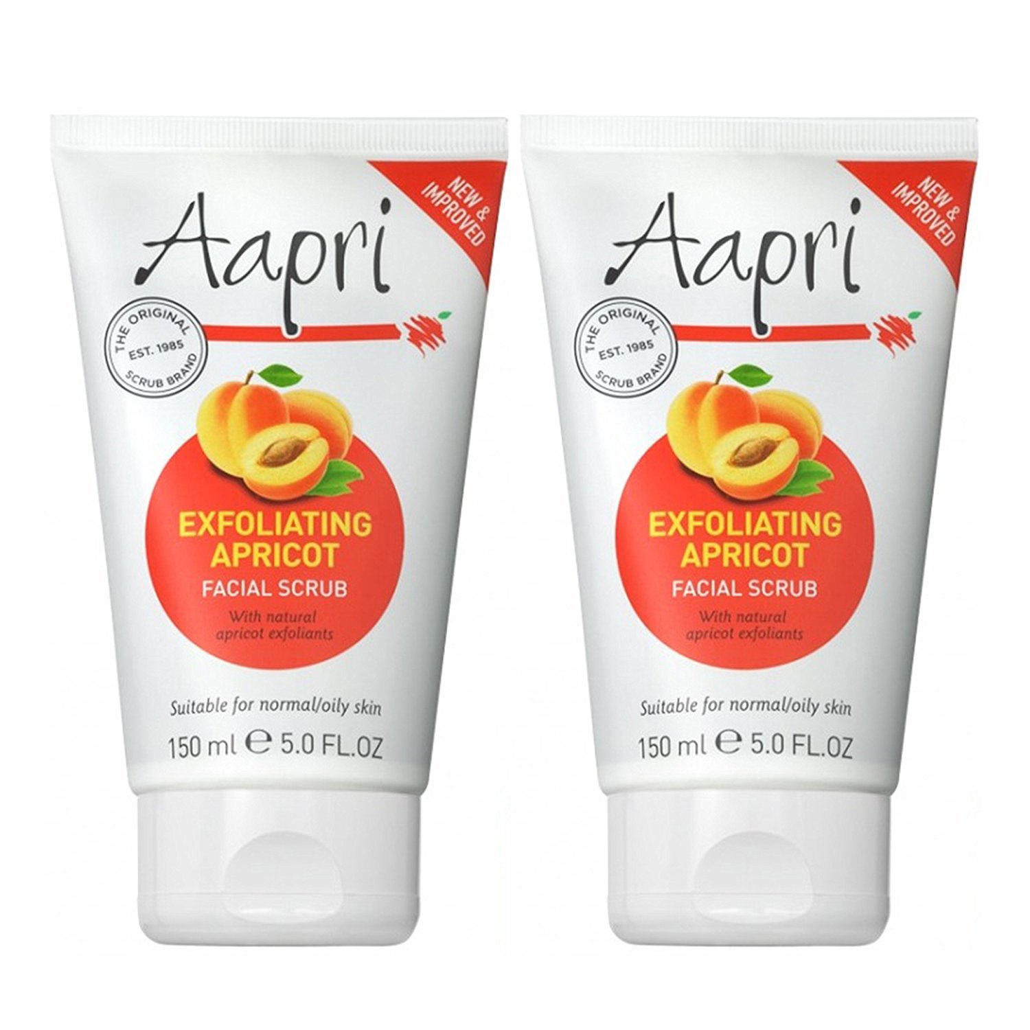Aapri Original Facial Scrub 2 Packs of 150ml (2x150ml)"