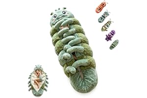Hugging Caterpillar Sleeping Bag for Adults, Plush Cocoon Lounger with Pull Cord, Full Body Nap Pod Reading Nest, Soft Sensor