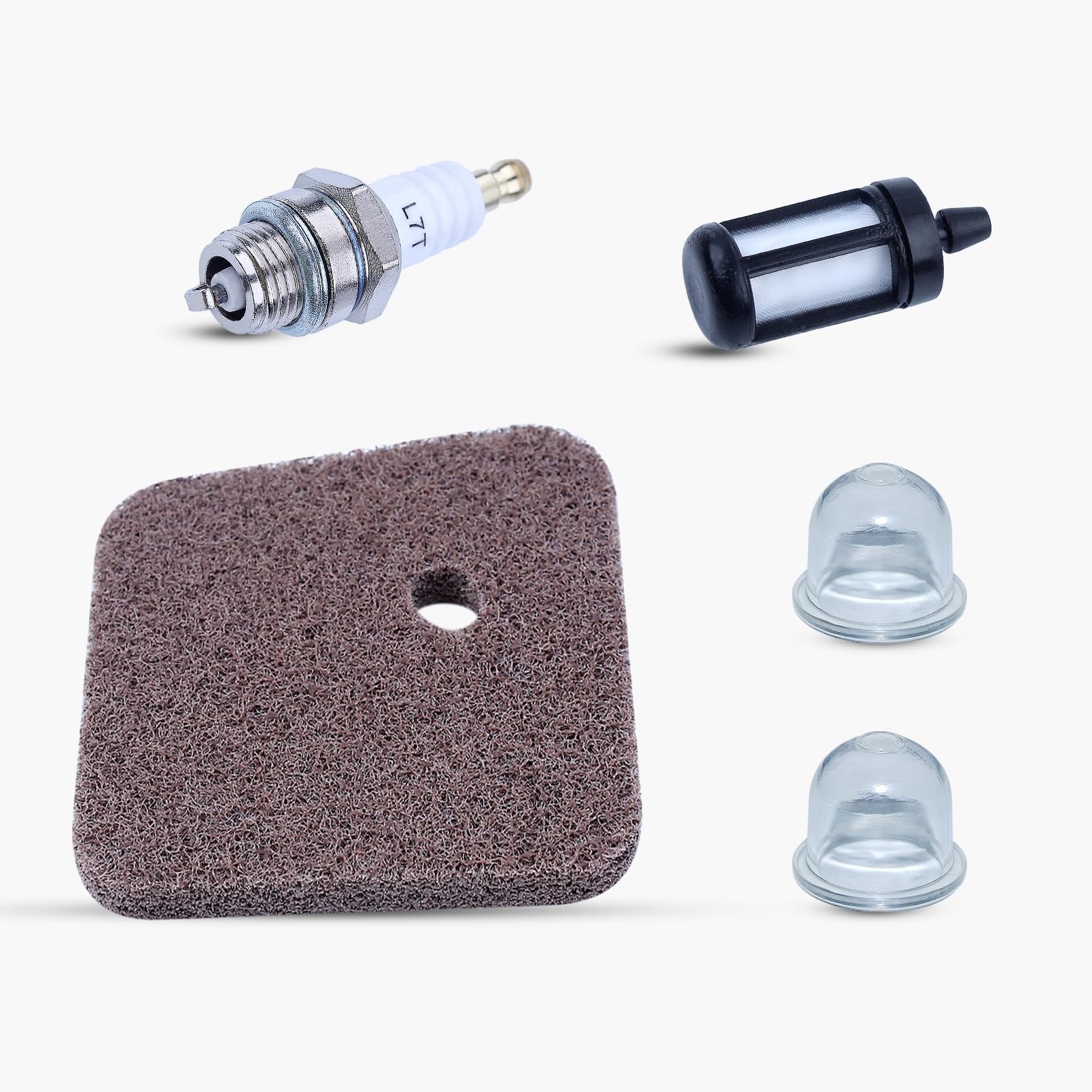 Air Fuel Filter Primer Bulb Spark Plug for STIHL FS38 FS45 FS46 FS55 FS55R FS55RC KM55 KM55R FC55 HL45 Trimmers & Cutters