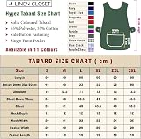LINEN CLOSET Unisex Tabard Aprons with Pockets - 65/35 Poly Cotton, Multiple view 6