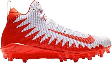 orange mens football cleats