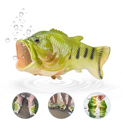 fish flip flops amazon
