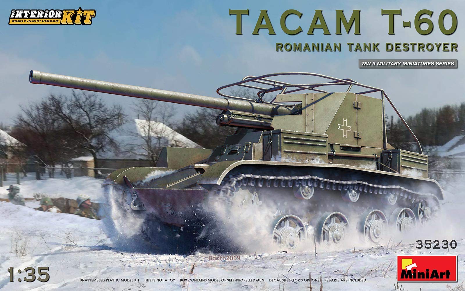 Miniart 1: 35 - Tacam T-60 Romanian TD (Interior Kit)