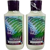 Bath & Body Works Into the Wild Body Lotion 8 Ounces Each Pack of 2