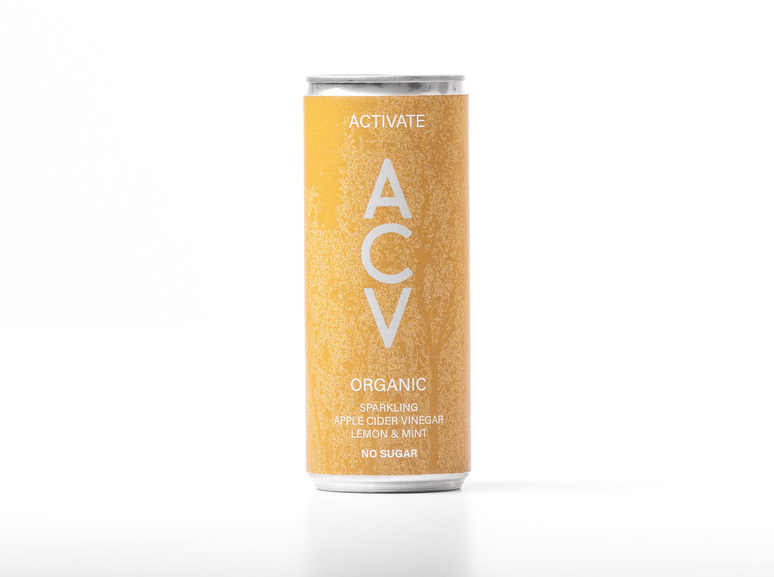 Apeal World - ACV Activate (250ml x 12), Vegan Organic Sparkling Apple Cider Lemon & Mint Flavour, Gluten & Dairy Free, Zero Sugar Natural Health Benefits Diet Support Remedy, Regulate Blood Sugar