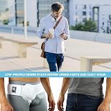 EVERYDAY MEDICAL Hernia Belt Men Inguinal Support Adjustable Small/Medium view 3
