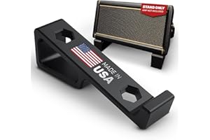 HEAD CONCEPTS Amp Stand for Spark 2 – Modified Tilt Legs 17° for Positive Grid Spark 2 – Secure Snap‑On Stand Locks to Rubber Feet Rattle‑Free Wireless Guitar System Amplifier Support No Tools Needed