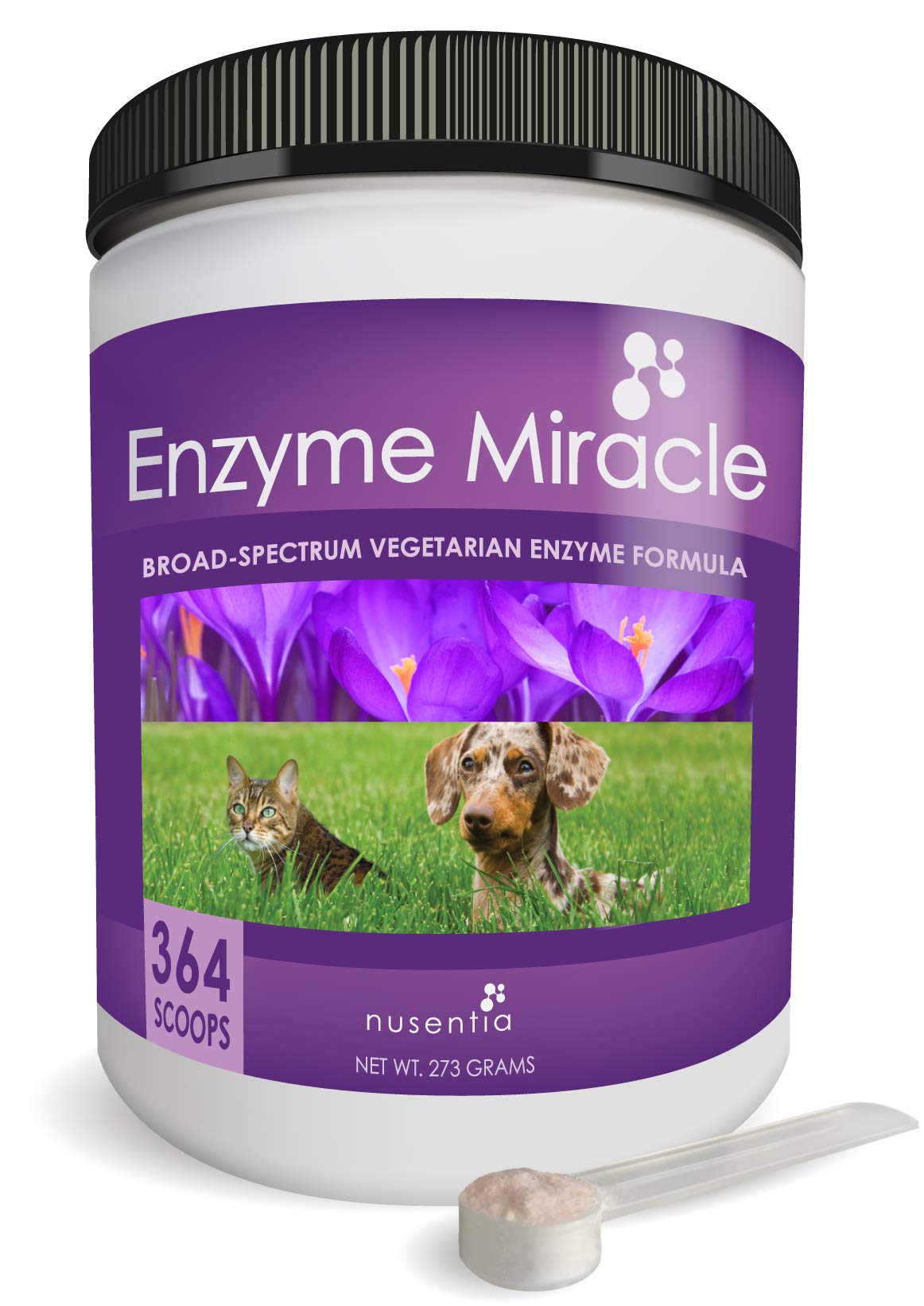 NUSENTIA Enzymes for Dogs & Cats Enzyme Miracle Systemic