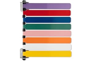 Carstens Exam Room Status & Signal Flags – 8 Flags, Lilac, Red, Blue, Green, Pink, Orange, White, Yellow