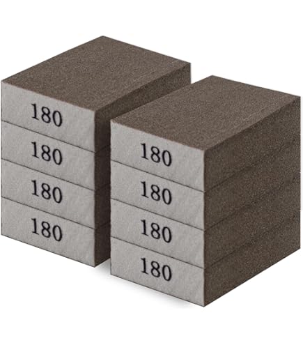 8 Pack Sanding Sponge, Sanding Blocks 80 Grit Assortment, Sand Paper For Wood