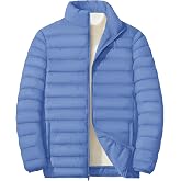 MAGNIVIT Men's Puffer Jackets Lightweight Warm Winter Coat Water-Repellent Windbreaker Insulated Quilted Packable Jacket